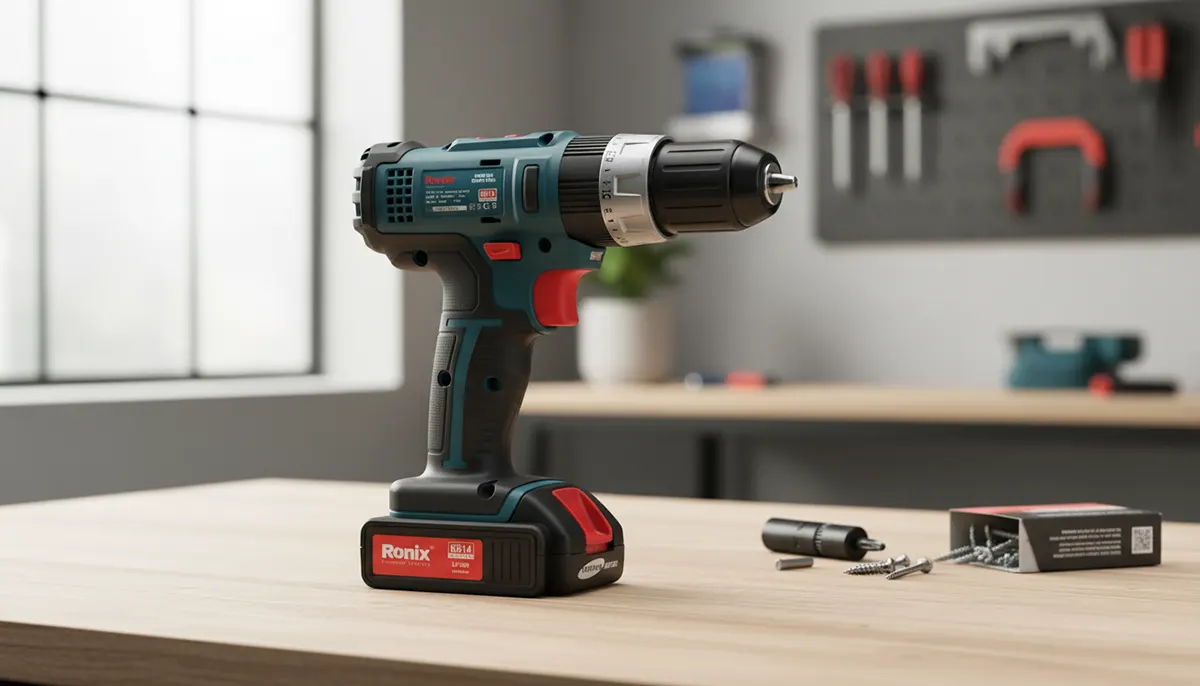 بررسی دریل شارژی رونیکس 8614