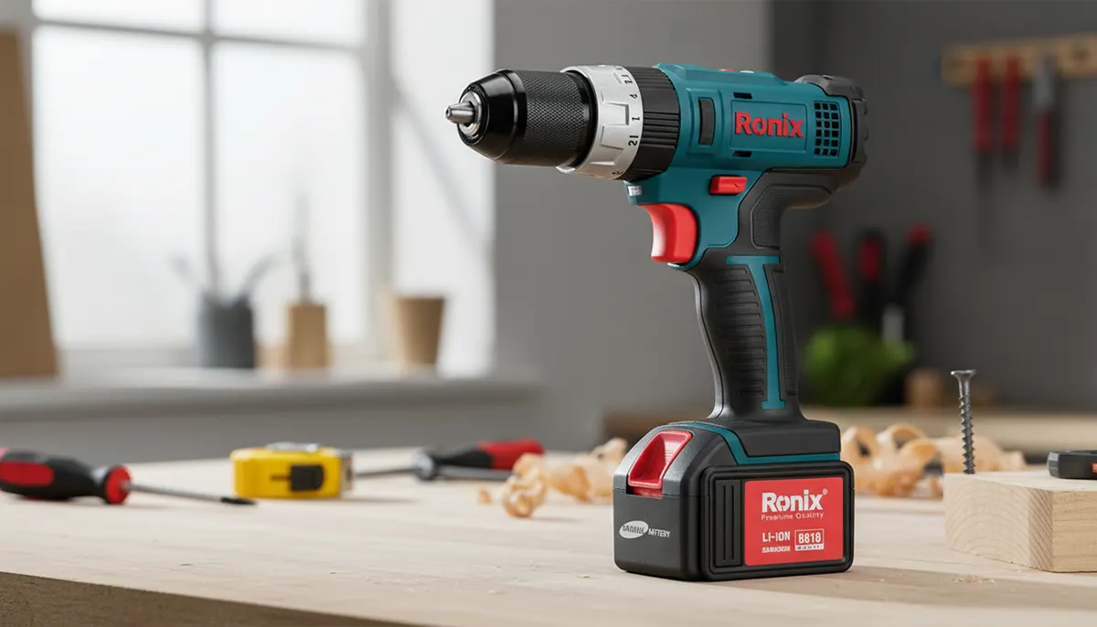بررسی دریل شارژی رونیکس 8618