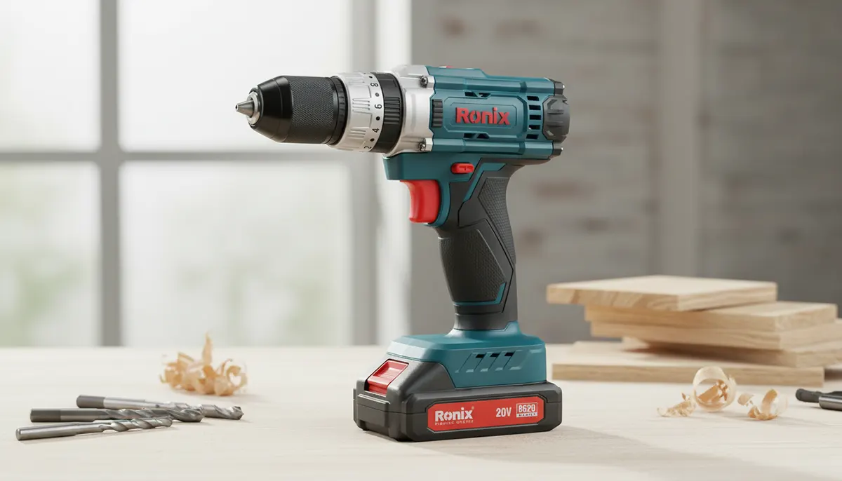 بررسی دریل شارژی رونیکس 8620