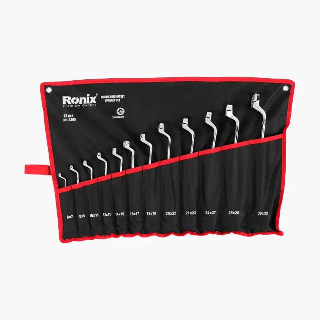 آچار 12 عددی دو سر رینگ کیفی رونیکس مدل RH-2305