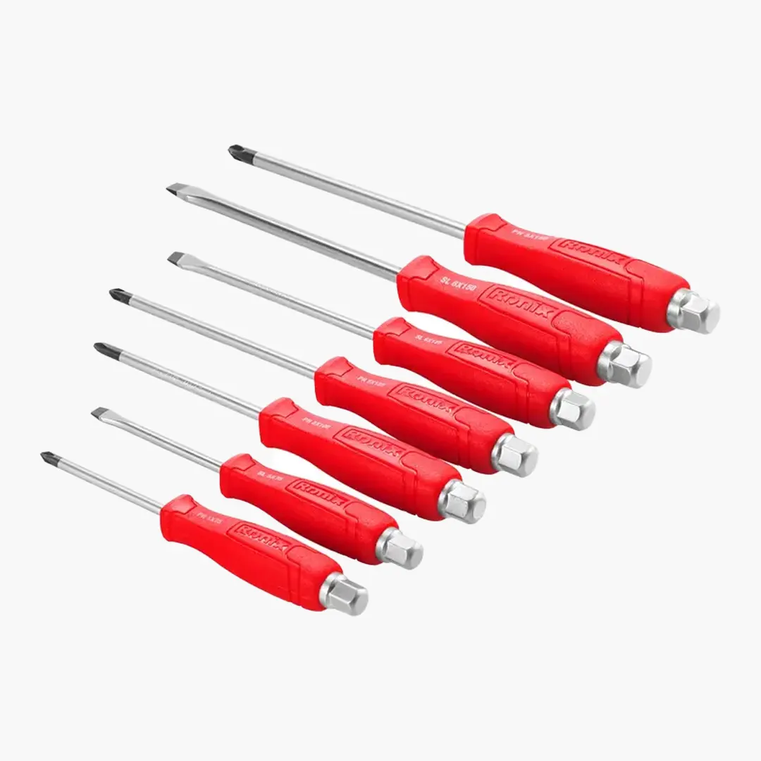 خرید ست پیچ گوشتی ۷ عددی رونیکس مدل RH-2910 ضربه خور