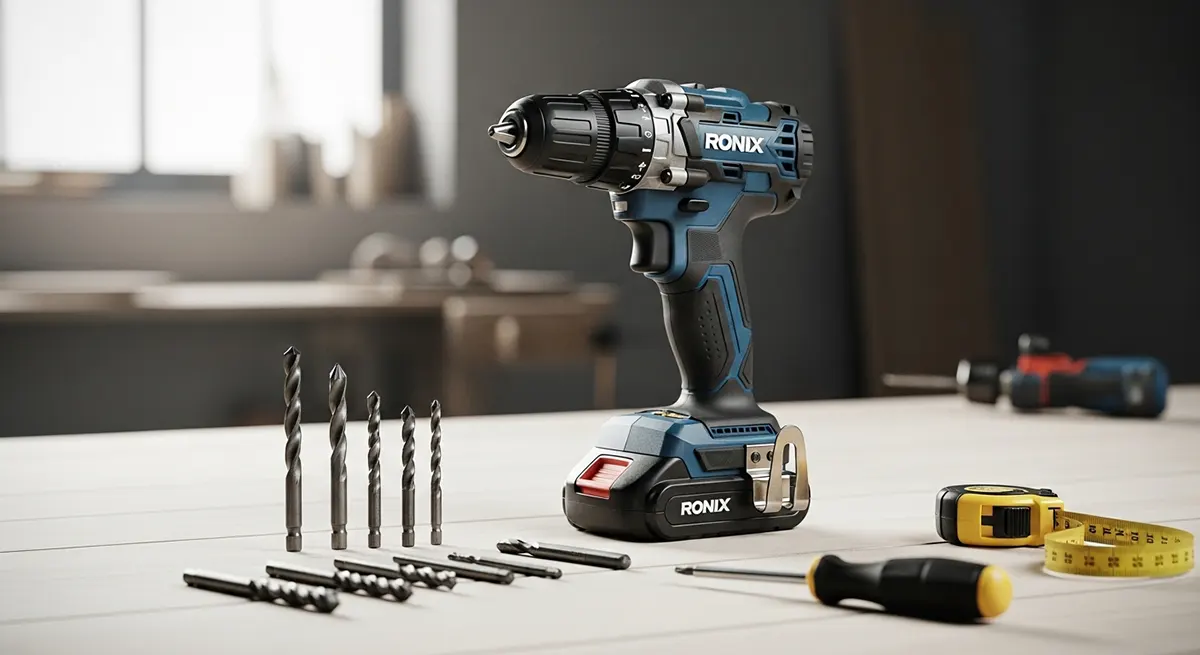 بهترین دریل شارژی رونیکس (بررسی جامع 10 مدل پرفروش)