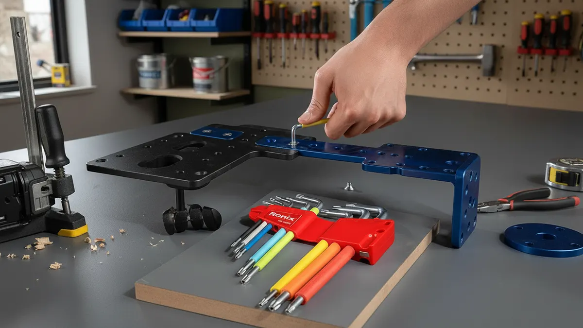 خرید ست آچار آلن ستاره ای رونیکس مدل RH-2043