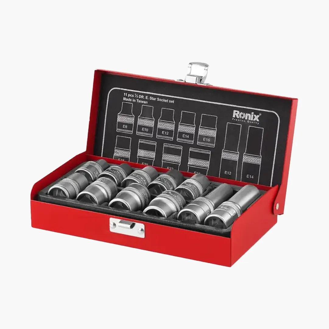 جعبه بکس 11 پارچه رونیکس مدل RH-2694 (1/2 اینچ)