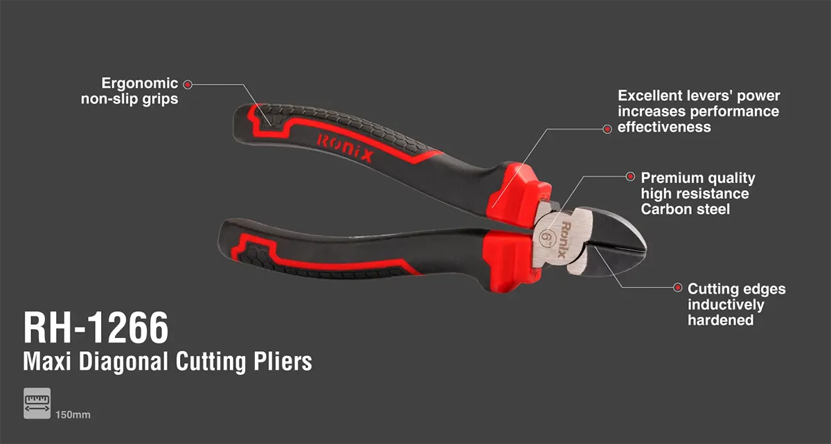 قیمت و خرید سیم چین 6 اینچ رونیکس مدل مکسی RH-1266