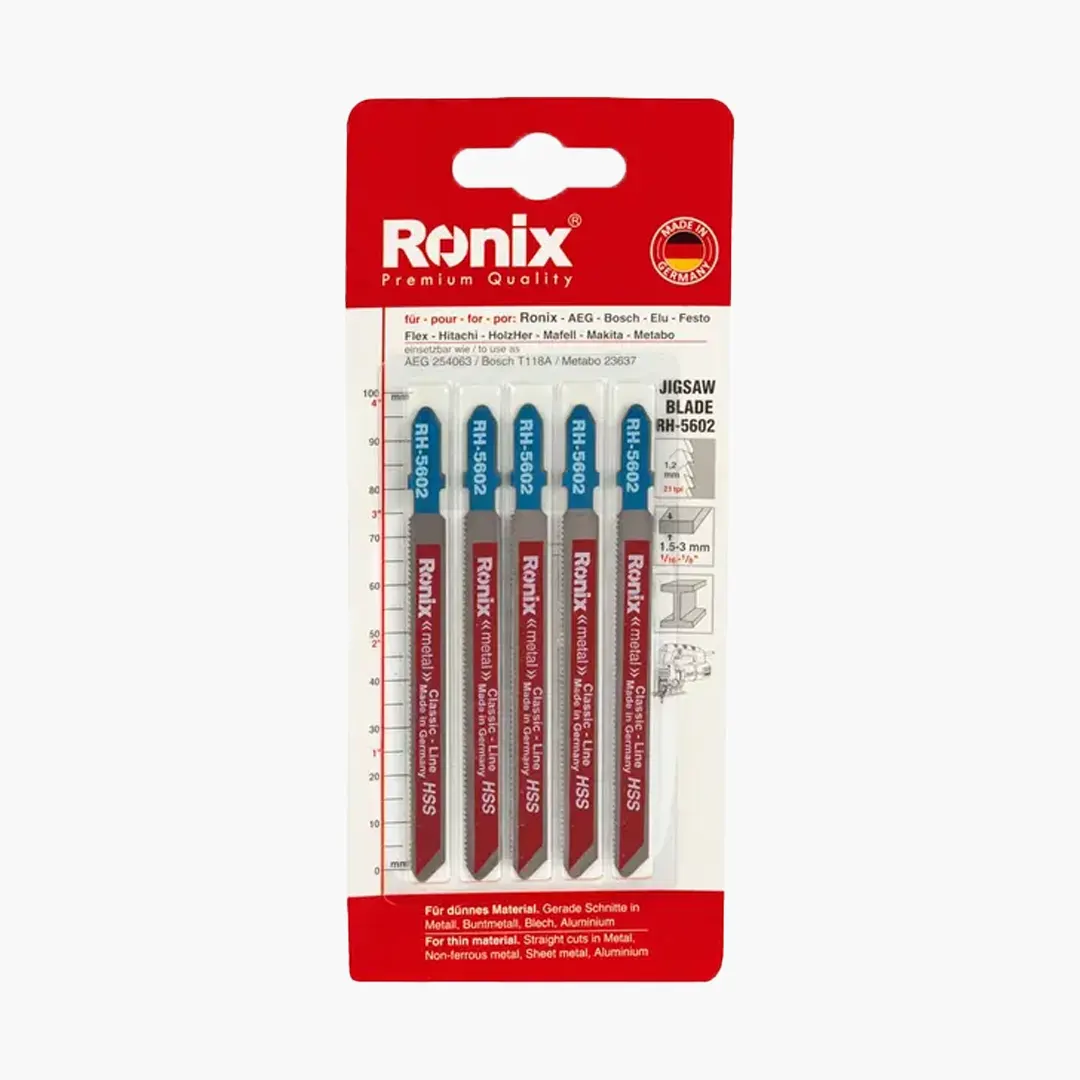 تیغ اره عمود بر آهن رونیکس مدل RH-5602 | بسته 5 عددی