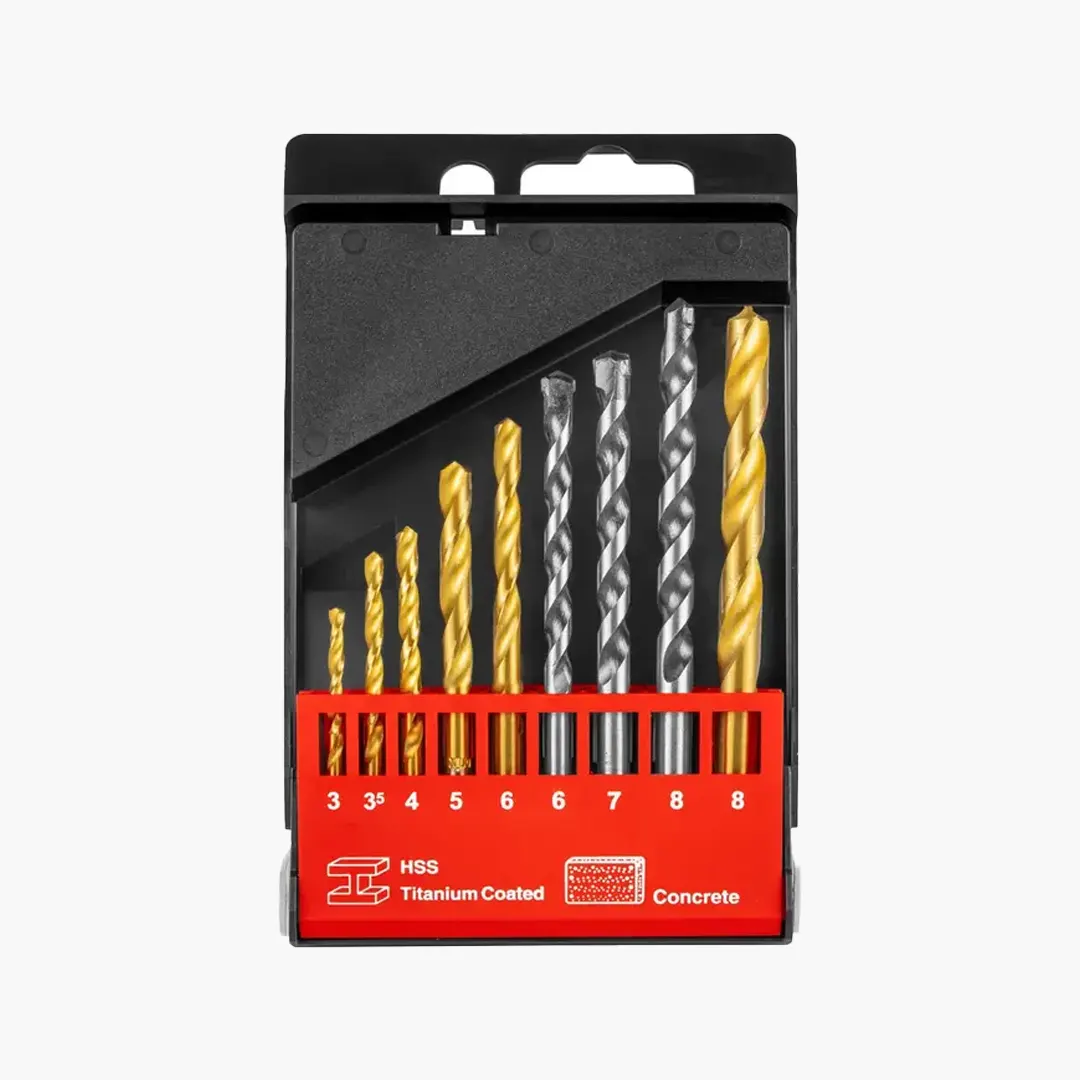 مجموعه 9 عددی مته آهن و بتن رونیکس مدل RH-5585