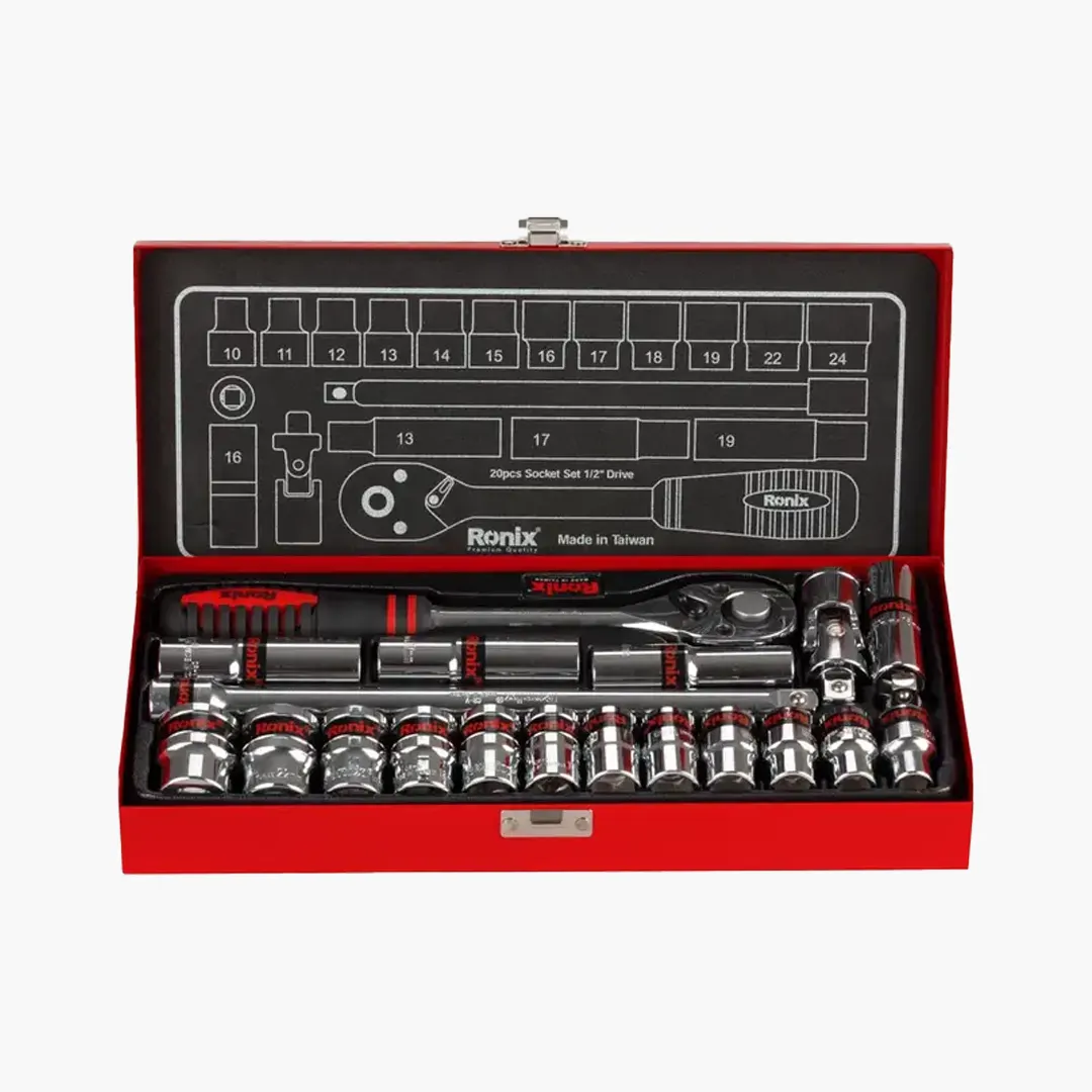 خرید ست بکس 20 عددی رونیکس مدل RH-2620 درایو 1/2