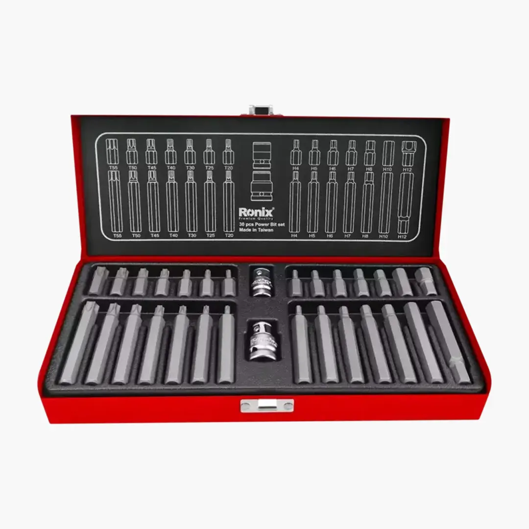 ست بیت ستاره‌ای و شش گوش رونیکس مدل RH-2697 (30 عددی)