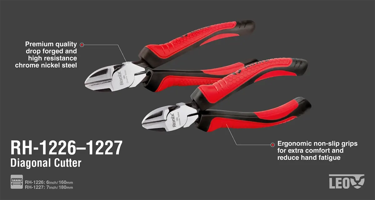 خرید و قیمت سیم چین صنعتی 6 اینچ رونیکس مدل لئو RH-1226