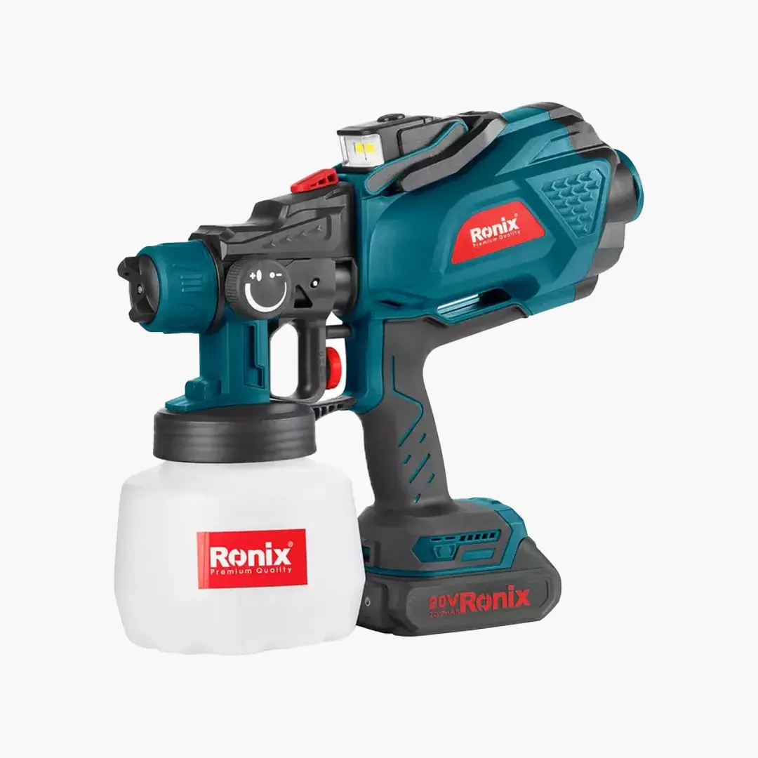 خرید پیستوله رنگ پاش شارژی رونیکس 8604 | موتور 20 ولت