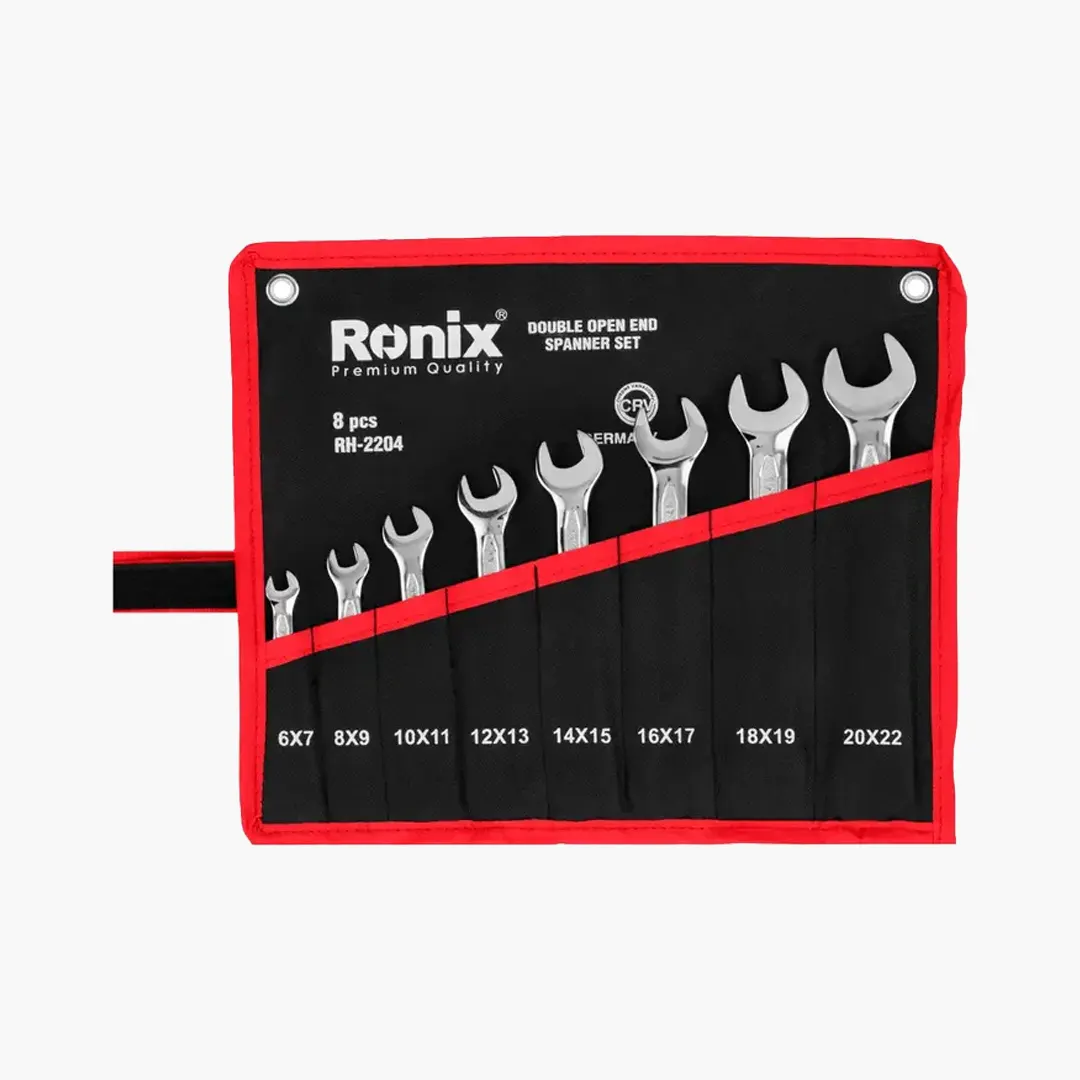ست آچار دو سر تخت رونیکس مدل RH-2204 مجموعه ۸ عددی