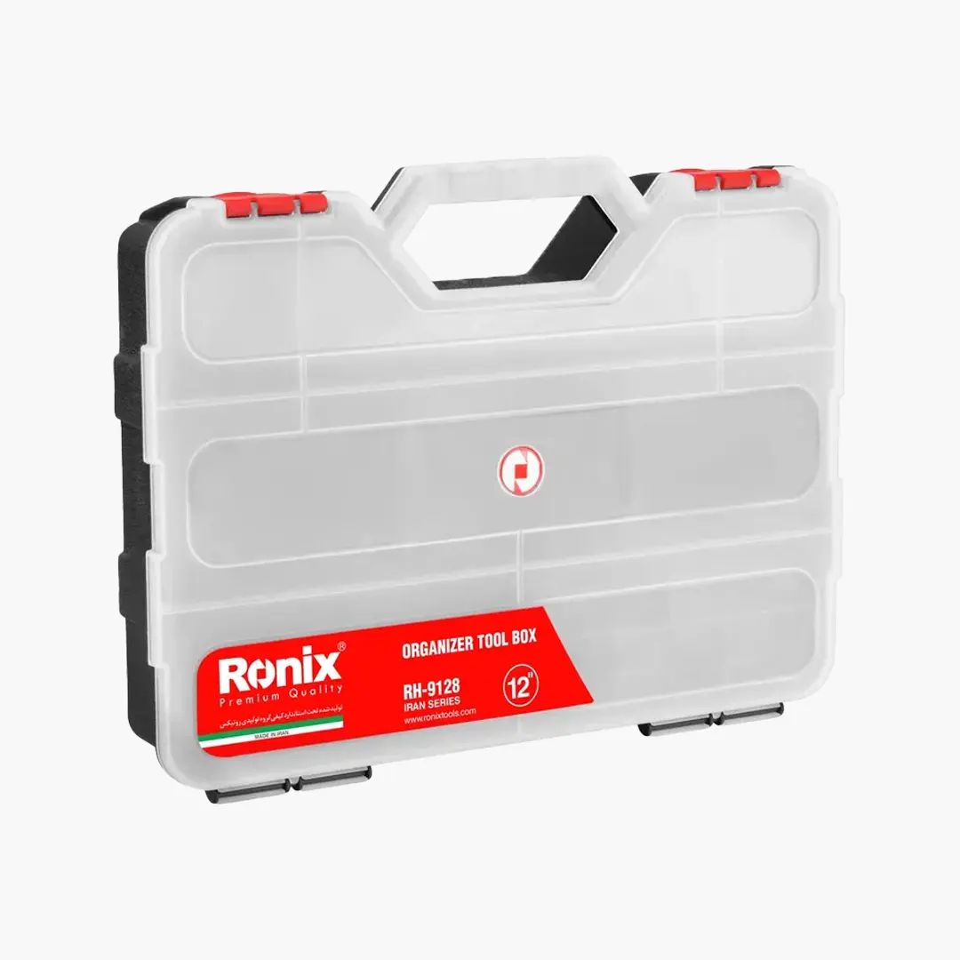 خرید جعبه ابزار پلاستیکی رونیکس مدل RH-9128 (12 اینچ)