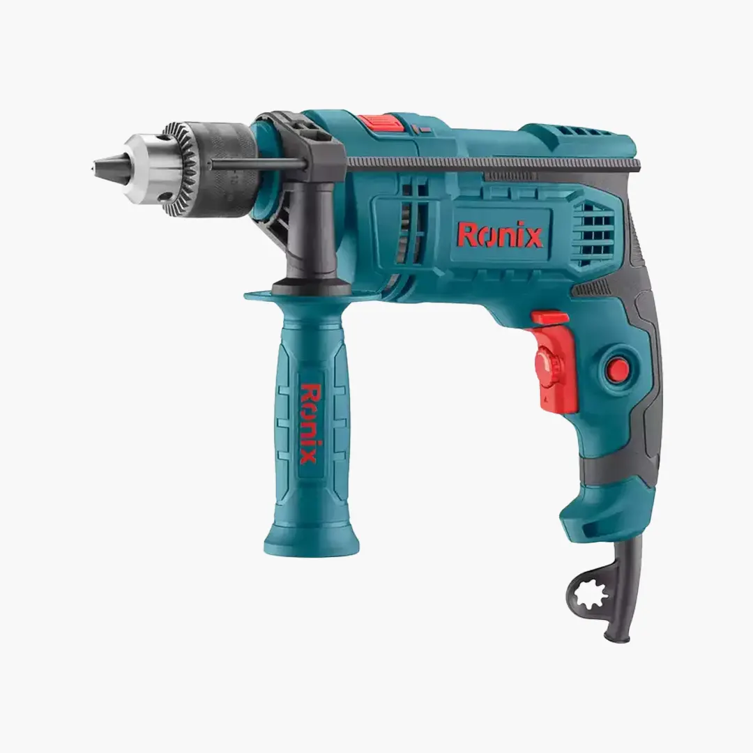 خرید دریل برقی چکشی رونیکس مدل 2214K (کیت 13mm) | 750 وات