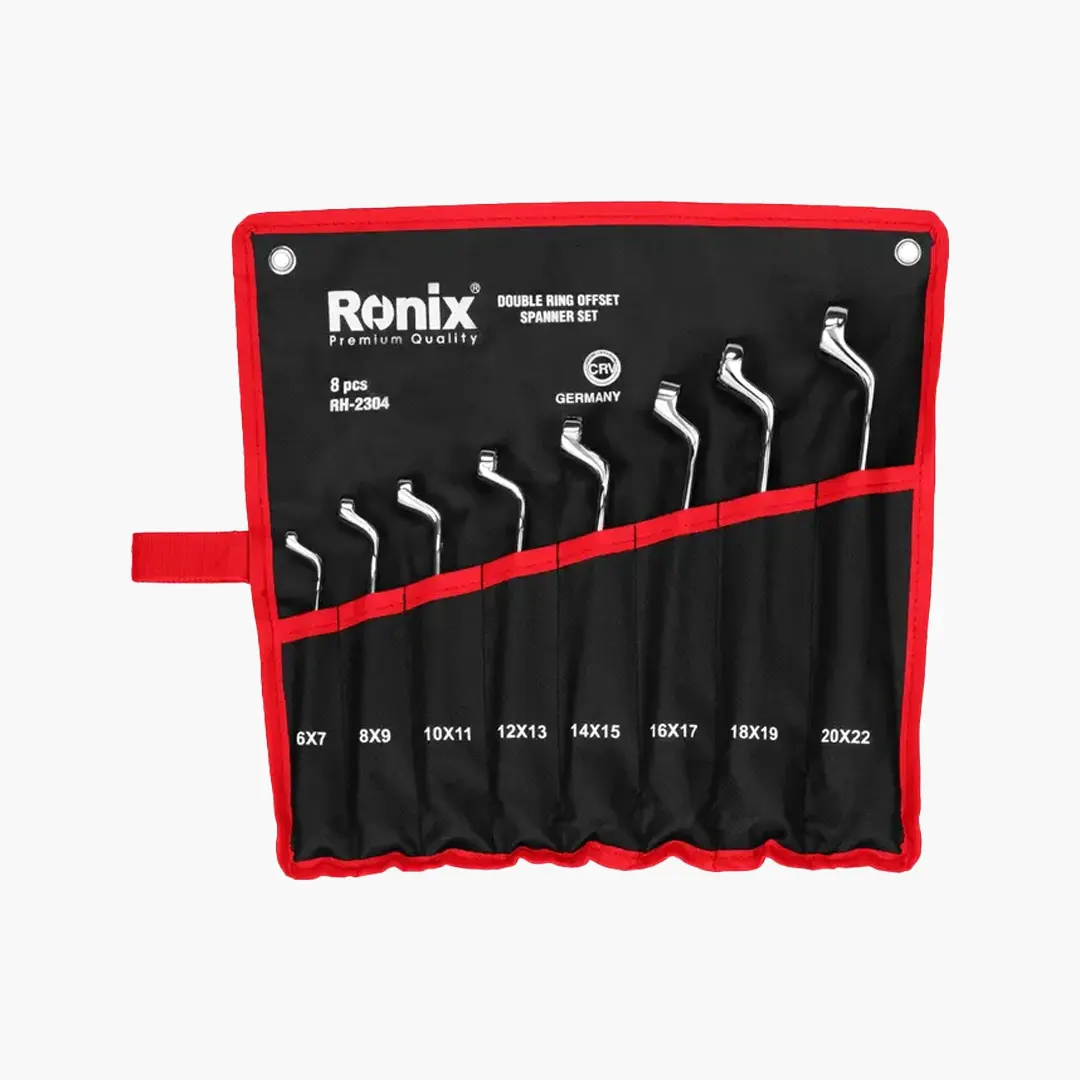 ست آچار دو سر رینگ رونیکس مدل RH-2304 (8 عددی)