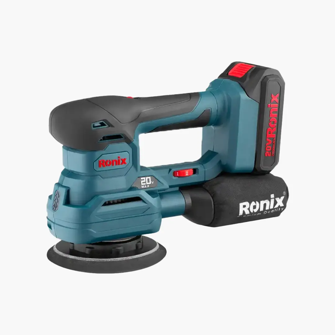 سنباده لرزان شارژی رونیکس 8624 | سه کاره با موتور براش‌لس