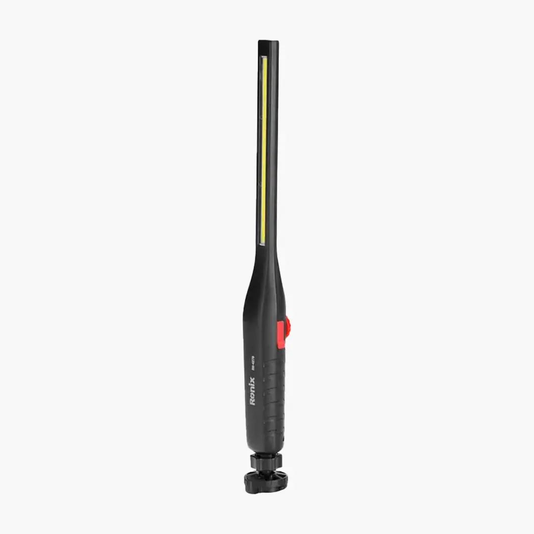 چراغ کار شارژی رونیکس مدل RH-4278 چرخشی با نور مهتابی