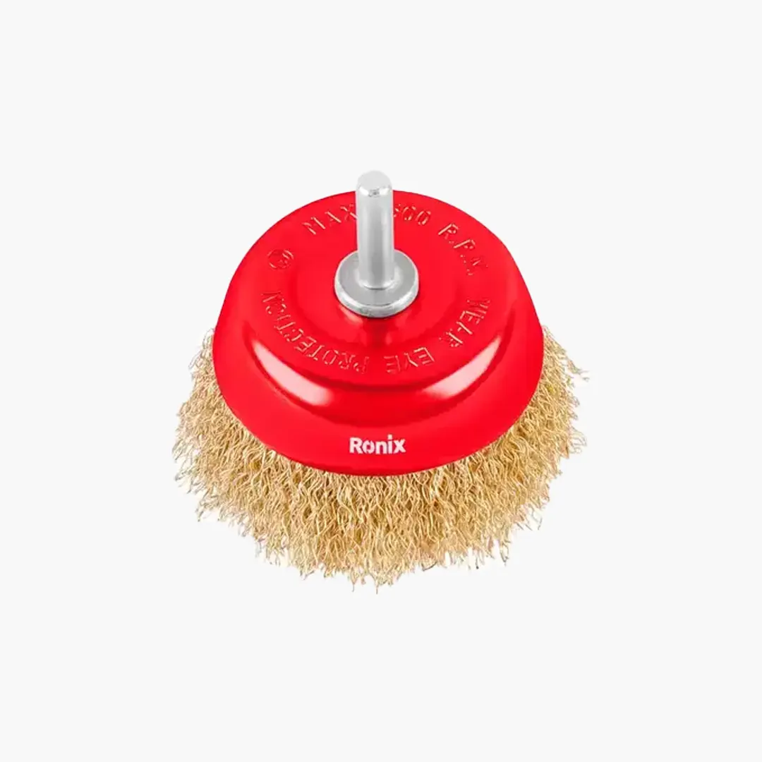 فرچه سردریلی سیمی کاسه‌ای 70 میلی‌متری رونیکس مدل RH-9947