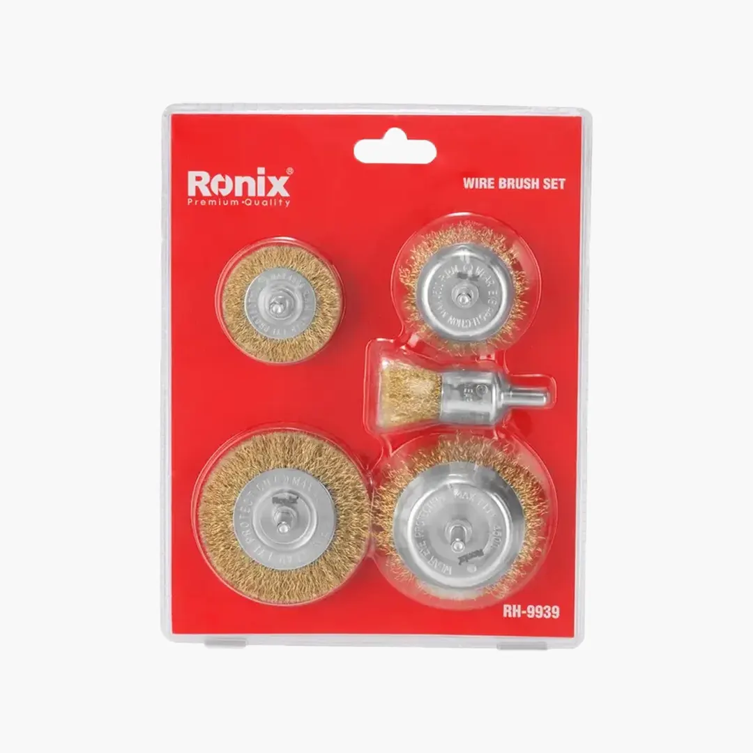 ست فرچه سر دریلی رونیکس مدل RH-9939 (5 عددی)