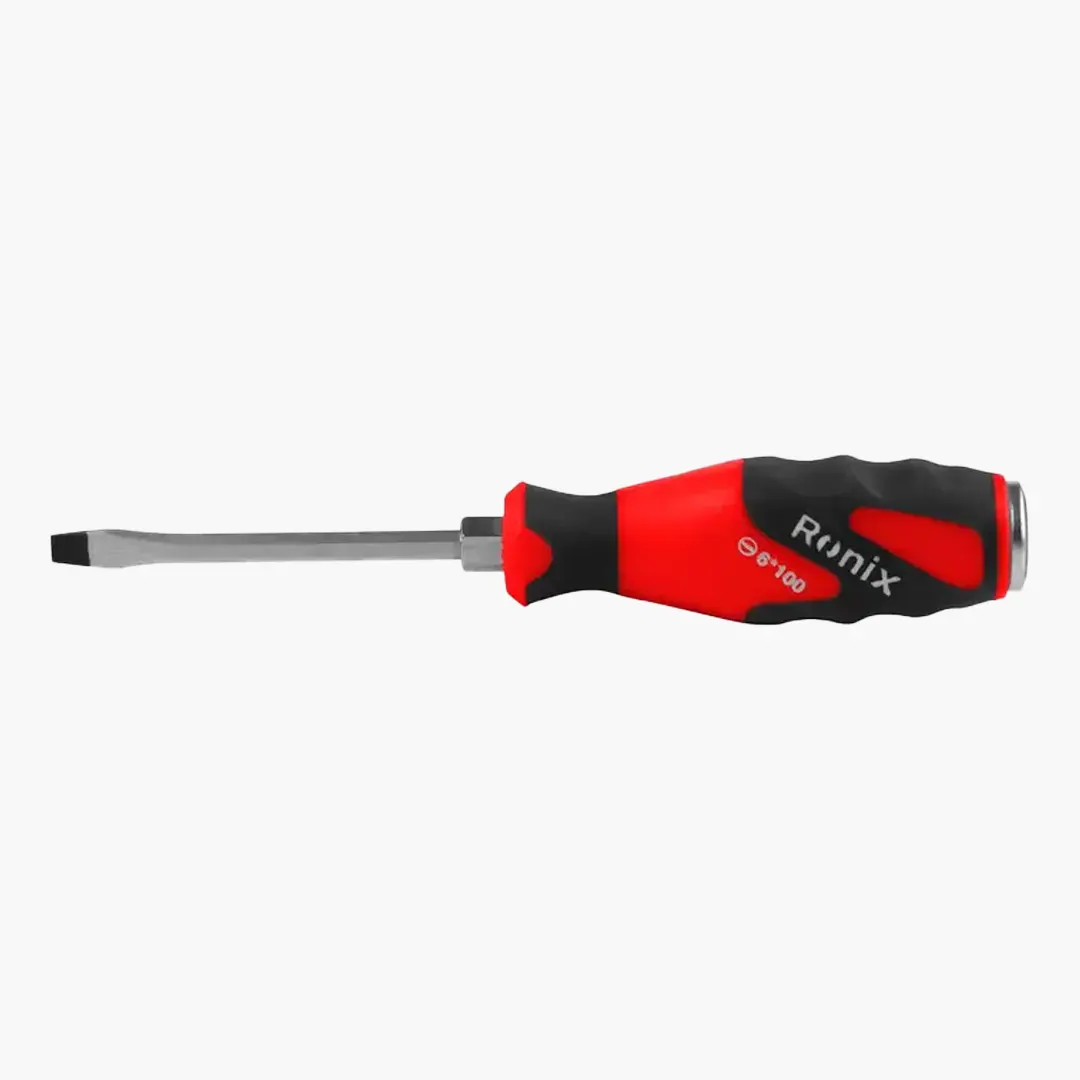 خرید پیچ گوشتی ضربه خور دوسو رونیکس مدل RH-2966 (سایز 6x100)