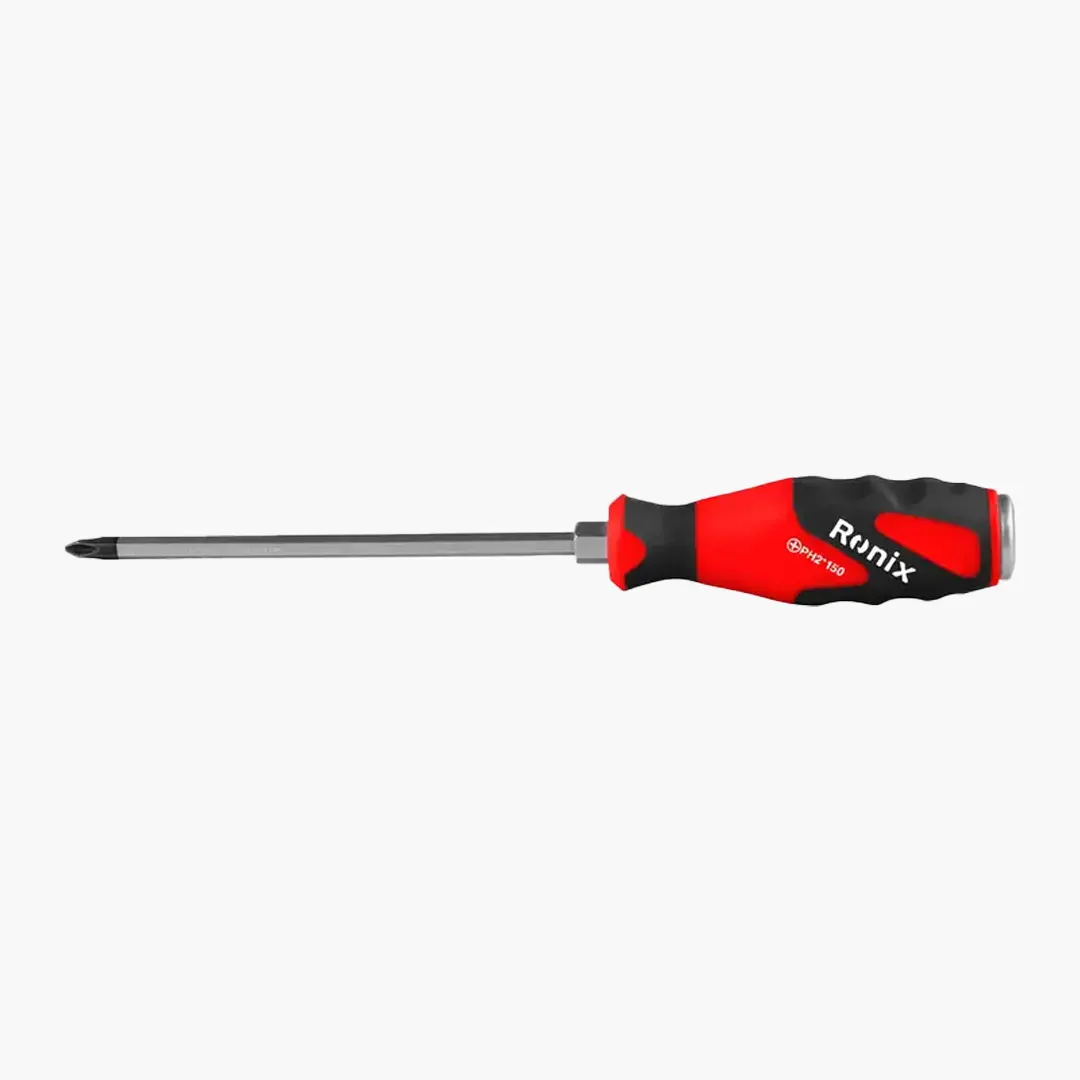 خرید پیچ گوشتی ضربه خور چهارسو رونیکس مدل RH-2971 (سایز 6x150)