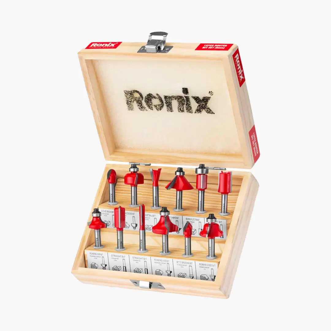ست 12 عددی تیغ اورفرز رونیکس مدل RH-5341