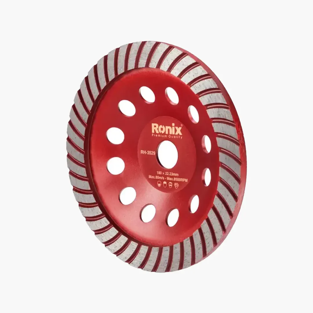 صفحه ساب گرانیت کاسه ای رونیکس مدل RH-3529 سایز 180 میلی‌متر
