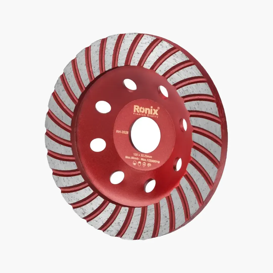صفحه ساب گرانیت کاسه ای رونیکس مدل RH-3528 سایز 125 میلی‌متر