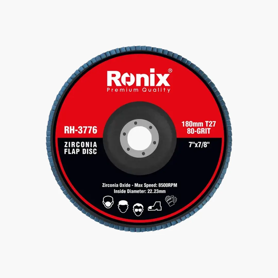 سنباده فلاپ 180 میلی متری 80 رونیکس مدل RH-3776