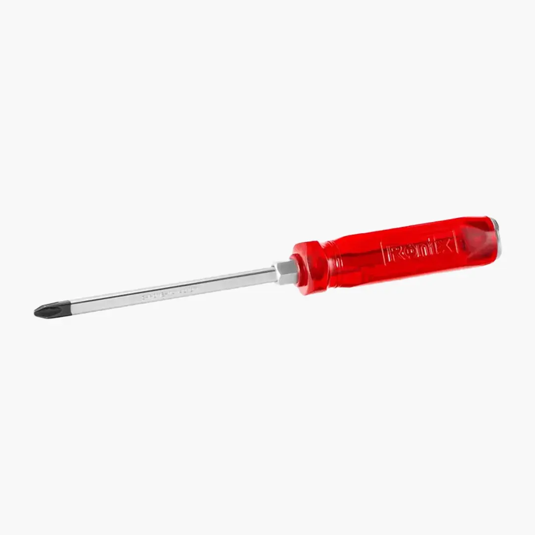 پیچ گوشتی چهارسو ضربه خور رونیکس مدل RH-2984 (سایز 150×8)