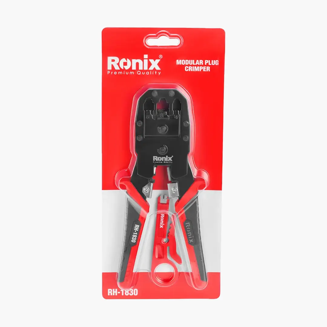 خرید و قیمت آچار سوکت زن شبکه و تلفن رونیکس مدل RH-1830